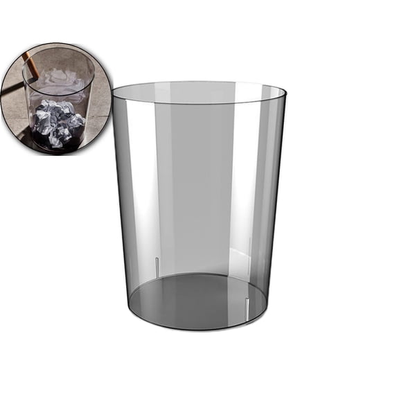 Large Capacity Trash Can, Office Paper Waste Bin, Multicolor Plastic Garbage Can for Home Kitchen Office Use