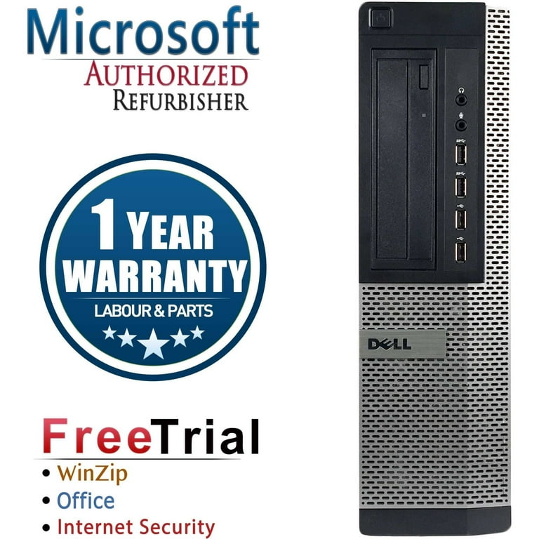 Restored Dell OptiPlex 7010 Desktop PC with Intel Core i5