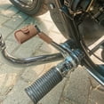 thumbnail image 3 of Miulika Motorcycle Gear Shifter Cover Leather Motorbike Parts Professional Brown Brown S, 3 of 6