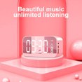 thumbnail image 3 of Gwong Electrónica Multifunción inalámbrica Bluetooth-Compatible con Subwoofer Subwofer Reproductor de Música Reloj despertador, 3 of 7