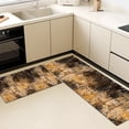 thumbnail image 5 of Floral Kitchen Rugs Sets of 3, Non Slip Kitchen Rugs and Mats Washable Farmhouse Kitchen Rugs Floral Kitchen Floor Mat Carpet Runner Rugs for Hallway Laundry Room, 5 of 12