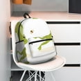 thumbnail image 5 of Honeii Hunting Frog Print School Backpack,Casual Lightweight Travel Rucksack Daypack,Backpacks for College High, 5 of 6