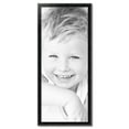 thumbnail image 2 of ArtToFrames 19" x 46" Black Engraved Edges Picture Frame, 19x46 inch Black Wood Poster Frame (WOM-4055), 2 of 8