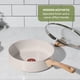 thumbnail image 4 of Batería de cocina T-Fal Revive de cerámica antiadherente, 12 piezas, beige, 4 of 7