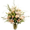 One Dozen Osiana Roses and Stargazer Lilies Bouquet