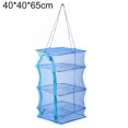 thumbnail image 2 of SPRING PARK Outdoor Food Screen Foldable Drying Net Hanging Mesh Dryer Square Hanging Mesh Dryer for Shrimp Fish Fruit Vegetables, 2 of 6