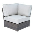 thumbnail image 5 of Living Source International 3-Piece Seating Group with Cushions in Espresso/Gray, 5 of 5