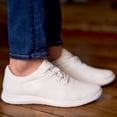 thumbnail image 3 of Merinos Women's Lace Up Natural White - Size 11, 3 of 6