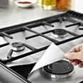 8 Pcs Gas Hob Protector Oven Spill Guard PTFE Oven Liner Electric Stove Burner Gas Hob Liner