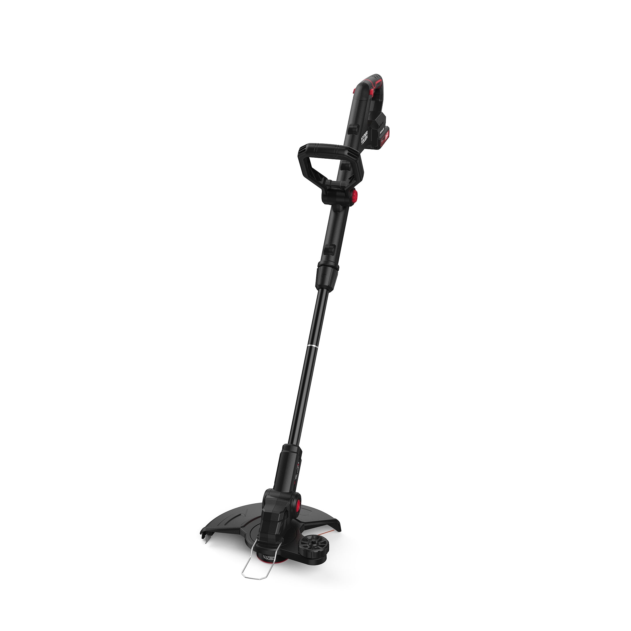 Hyper Tough 20V Max Brushless Cordless 12 in String Trimmer with 2.0Ah Battery and Charging Cable