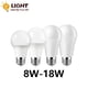 thumbnail image 2 of Lámpara Led brillante para sala de estar y hogar, bombilla A60 de 8W-18W, B22, E27, CA de 220V y 240V, 2 of 4