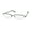 black, variant on PRIMARY PT107 TITANIUM EYEGLASS FRAME/GLASSES HALF-RIM DURABLE SIMPLE & ELEGANT