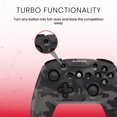 thumbnail image 2 of Manette sans fil Surge SwitchPad Pro pour Switch, Switch 2 et Switch (modèle OLED) - Gris camouflage, 2 of 5