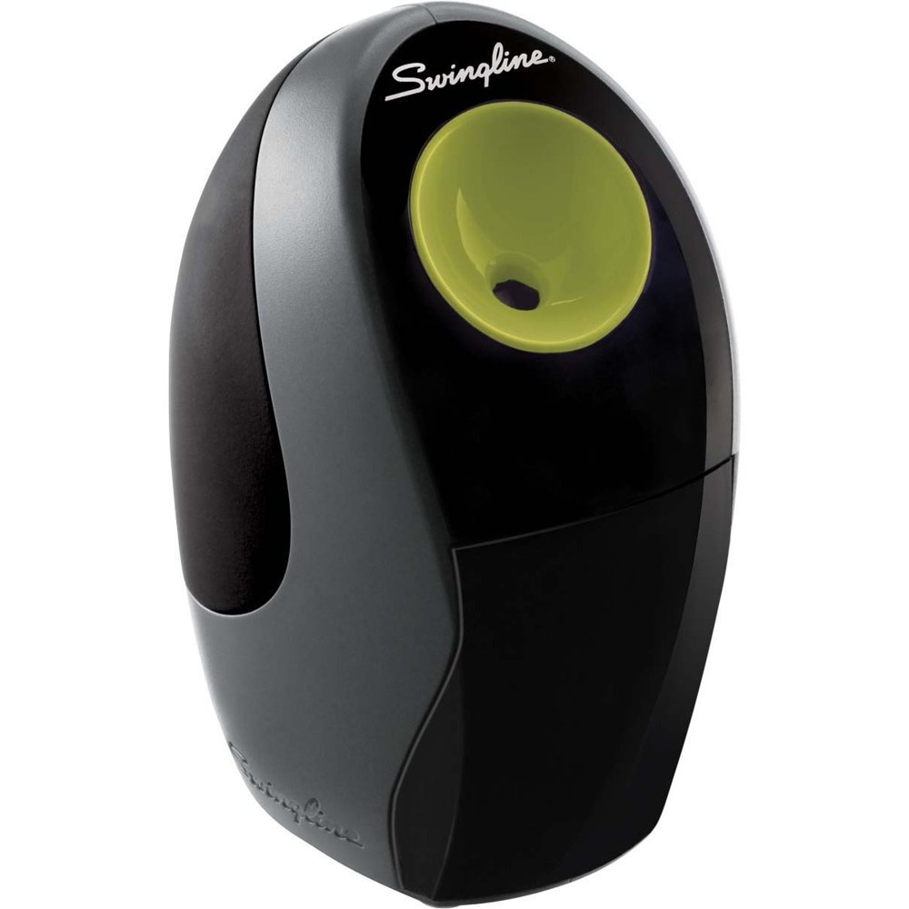 Swingline Compact Electric Pencil Sharpener, Graphite, Green Walmart
