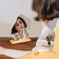 thumbnail image 2 of Pompotops Fashion Irregular Acrylic Mirror Desktop Desktop Makeup Mirror Clearance, 2 of 7
