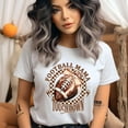 thumbnail image 2 of Football Mama Shirt | Touchdown Season Graphic Tee for Game Day, Gold, Size S, 2 of 6
