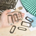 thumbnail image 3 of 75 Sets 3 Styles Iron Label Frame for Drawer Jewelry Box Accessories Rectangle Antique Bronze 17~33x59.5~69.5x1.5~2mm Inner Diameter: 9.5~21x21~40.5mm 25 sets/style, 3 of 6