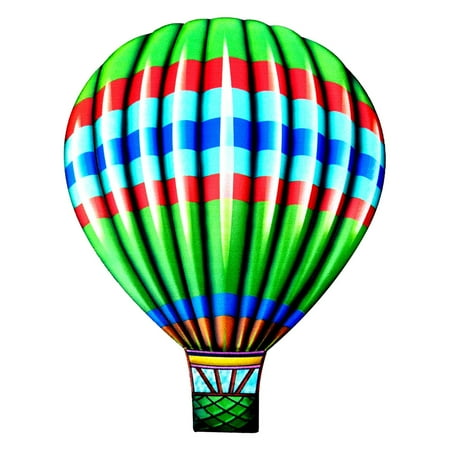 

Xinqinghao Christmas Hot Air Balloon Pendant Decoration Home Pendant Decoration Iron Crafts Metal Products D