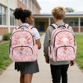 thumbnail image 2 of Yuyamidu Pink Axolotl 4Pcs Kids Backpack Set for Girls 17 Inch Schoolbag with Lunch Bag Pencil Case Water Bottle Bag Cute Back to School Satchel, 2 of 7