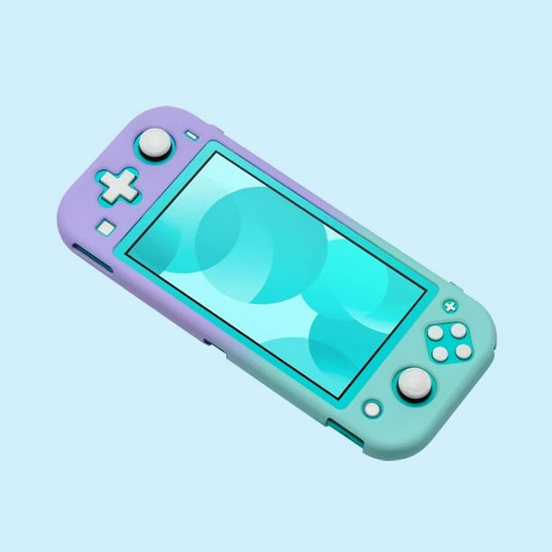 Colorful Protective Case Shell For Nintendo Switch Lite Anti Scratch Anti Slip Shell Cover Case Accessories For Nintendo Switch Accessories Purple Green Gradient Hard Case Walmart Com Walmart Com