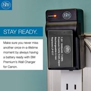 BM Premium 2 LP-E17 Batteries and Charger Kit for Canon EOS M6 Mark II, SL2, SL3, EOS RP, EOS M3, EOS M5, EOS M6, EOS Rebel T6i, T6s, T7i, T8i Cameras