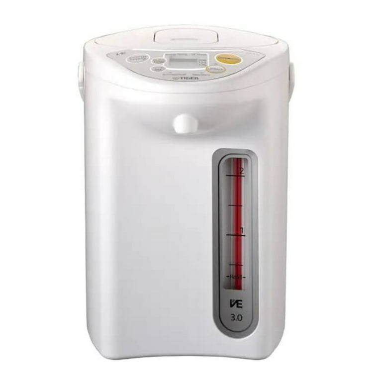 Tiger Micom Electric Water Boiler and Warmer, 3 L, White 