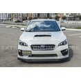 thumbnail image 2 of Replacement For 2015-2017 Subaru WRX & STi JDM Varis Style Polypropylene Primer Black Front Bumper Lower Lip Spoiler Ground Effects, 2 of 12