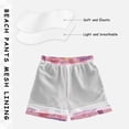 thumbnail image 5 of Kids' Beach Pants Comfortable Swim Trunks Colorful Hat Pattern Shorts for Pool Vacation and Lounge Wear 5T, 5 of 8