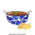thumbnail image 3 of Salsero Jemaflex de Ceramica Redondo Flor Azul, 3 of 4