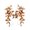C, variant on Halloween Black & Orange Maple Leaf Vine Lights – 70in Plastic Rattan with LEDs for Mantel, Doorframe, Party Backdrop, Spooky Holiday Decor, 1 Pack