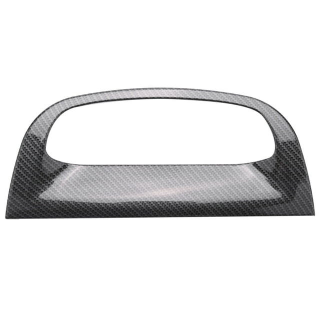 for 3 AXELA Hatchback Sedan 2017 2018 ABS Auto Styling Dashboard Navigation GPS Display Screen Frame Cover Trim,1* Dashboard Navigation Frame Cover,Carbon fiber color