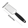 thumbnail image 3 of CHOK Professional Stainless Steel Flat Handheld Cheese Grater, 3 of 7