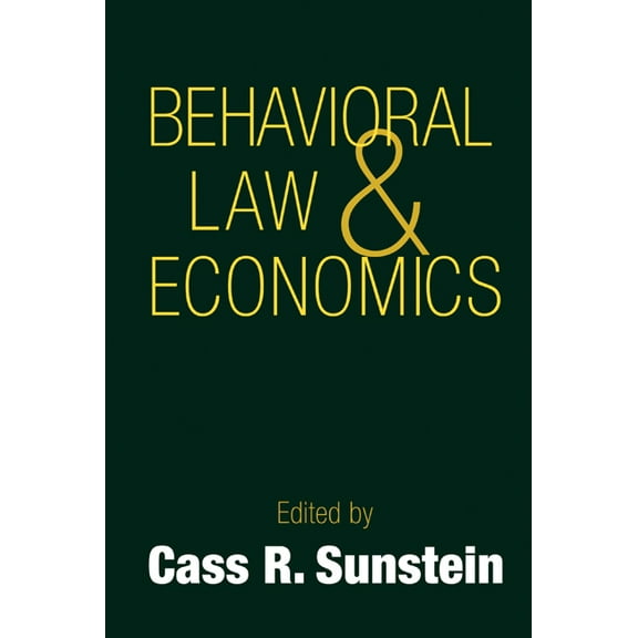Cambridge Judgment and Decision Making Behavioral Law and Economics, (Hardcover)