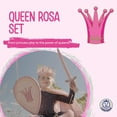 thumbnail image 3 of Liontouch - Queen Rosa Foam Sword, Shield & Crown For Girls - Age 3-8 years | Royal Dress Up, 3 of 6