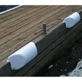 Dock Edge Dolphin Dockside Bumper 7 x 16 Straight White