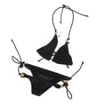 thumbnail image 1 of Ropa de Muñeca Femenina Hugo Ropa Interior Disfraces para Juguetes Calientes de Figur Negro 12 pulgadas, 1 of 8