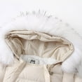 thumbnail image 4 of GYRATEDREAM Baby Snowsuit Winter Suits Coat Outwear Hooded Footie for Toddler Girls and Boys 6-24M, 4 of 16