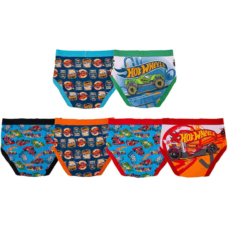 Disney Toddler Boy's Cars 5 Pack Boxer Brief Toddler Boy Underwear, Cars  Movie Assorted Prints, 2T/3T : : Clothing, Shoes & Accessories
