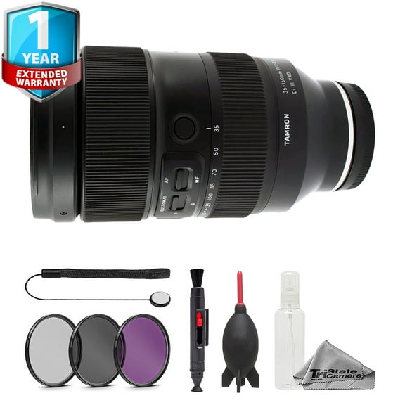 Tamron 35-150mm f/2-2.8 Di III VXD Lens - 7pc Essentials Bundlec   1 Yr Warranty