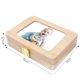 thumbnail image 1 of Caja De Marco De Fotos De Madera Almacenamiento De Dientes De Leche Cabello Fetal Organizador De Dientes Deciduos Umbilical Lanugo Guardar Coleccionar Regalo De Recuerdos De Bebé Methold BA000594-00, 1 of 7