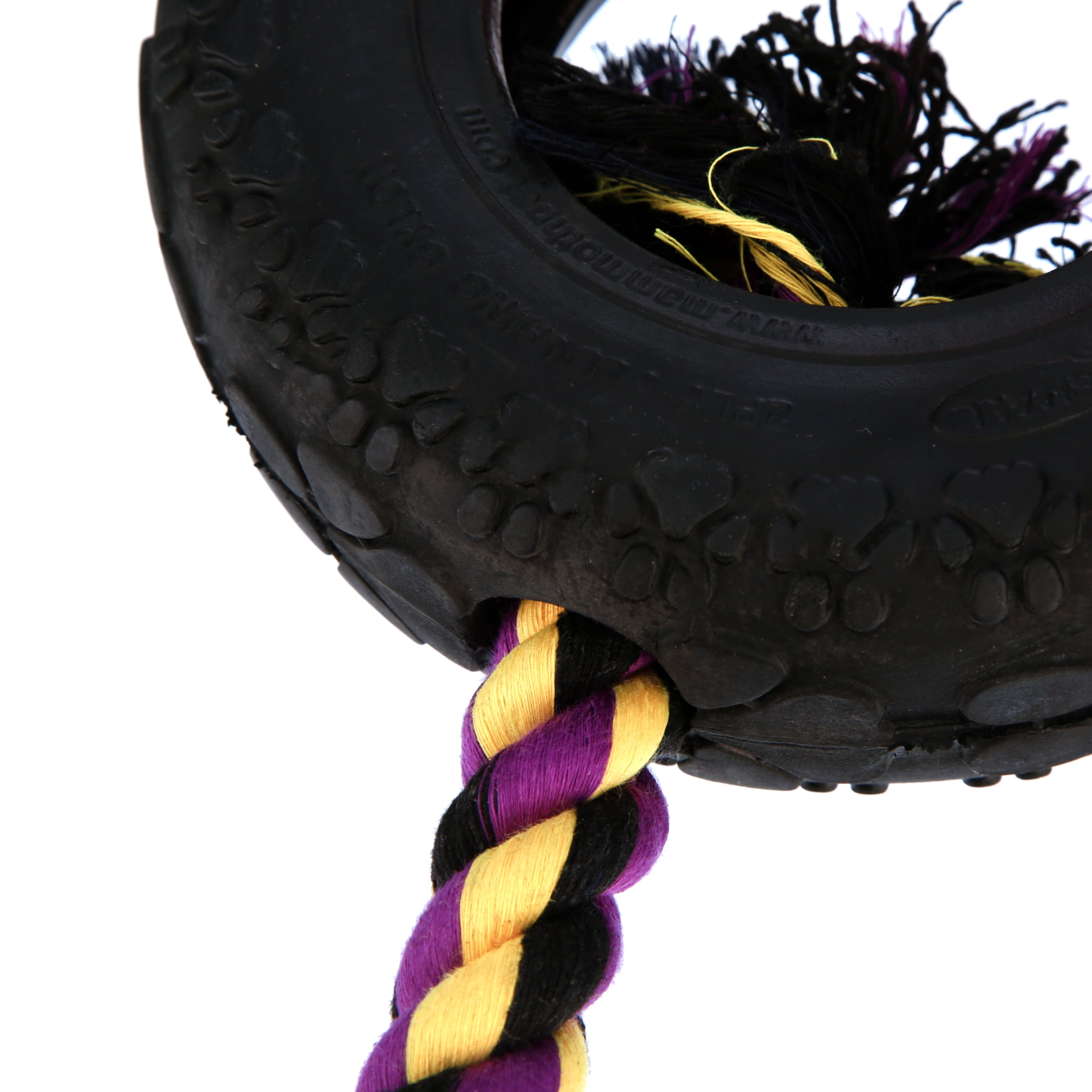 tire rope dog toy