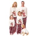 thumbnail image 1 of Pijamas a juego de Navidad para la familia, conjunto de ropa de manga larga para madre, padre y niños, Otoño e Invierno, 1 of 4