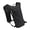 Black Color, variant on Professional Hydrating Vest For Running With Multiple Pockets Reflective Safety Feature Adjustable For Sports
