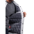 thumbnail image 2 of G-Style USA Men's Letterman Baseball Varsity Jacket VJ100A - GREY/CHARCOAL - Large, 2 of 6