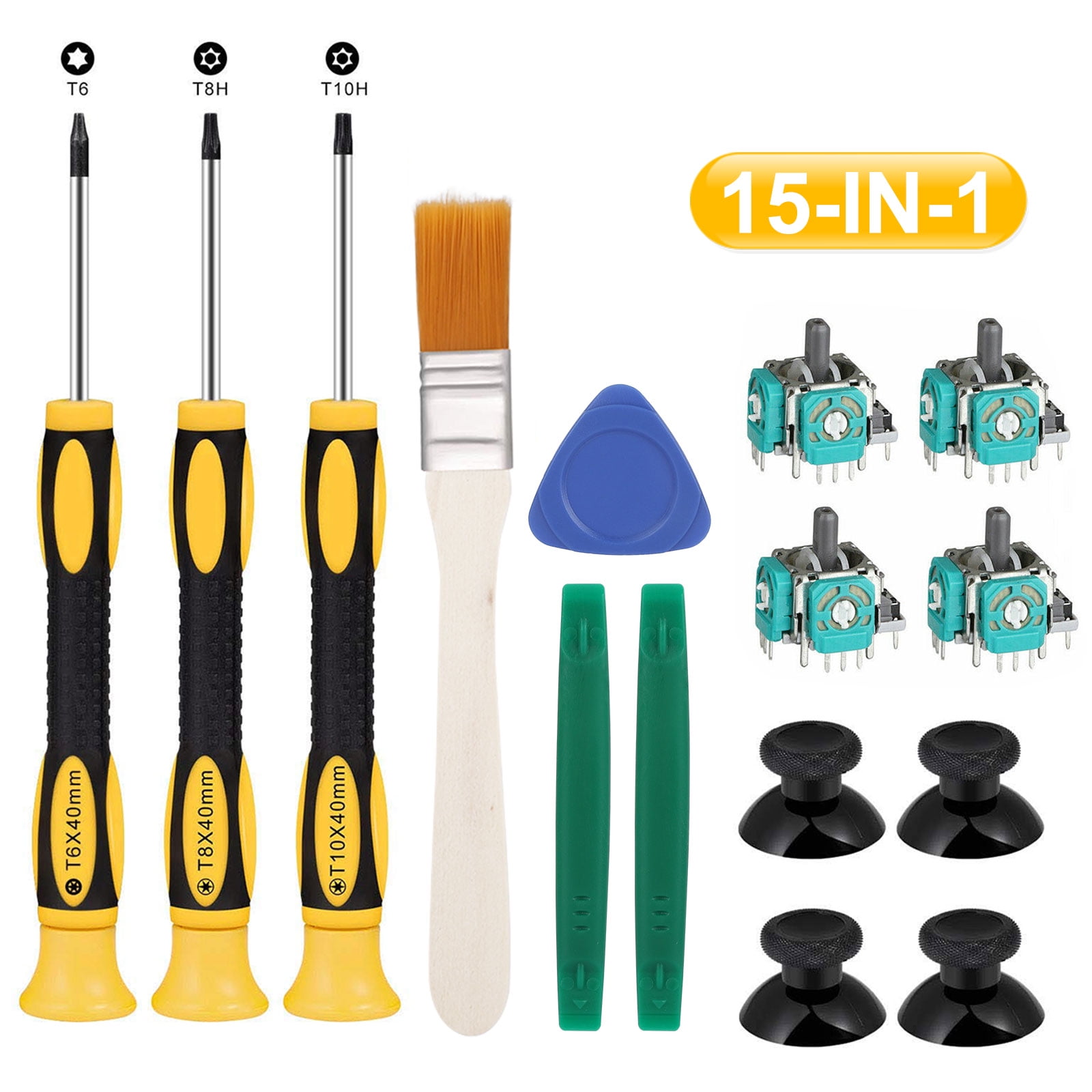 15in1 3D Analog Joysticks Repair Tool Kit Fit for Xbox One / Xbox One