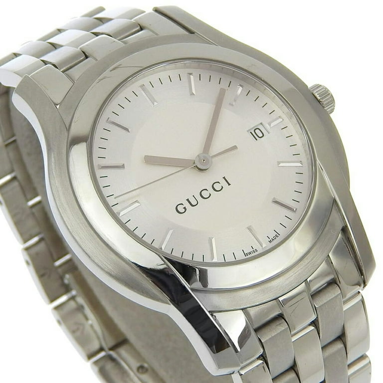 Pre-Owned Gucci 5500XL Stainless Steel Quartz Analog Display