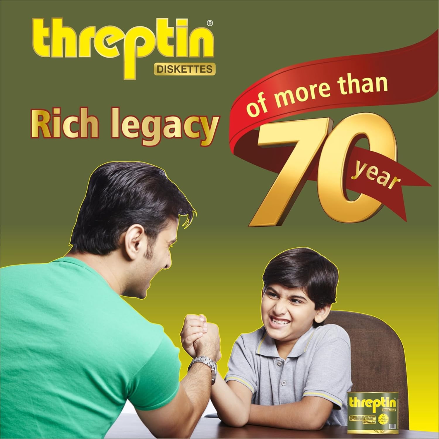 Threptin Diskettes / Biscuits - 275 Gms (Original) (Pack of 2)