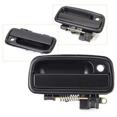 Truck Passenger Door - GZYF Front Right Outside Exterior Door Handle for Tacoma Toyota 1995-2004 Pickup Truck (RH Passenger Side), Black