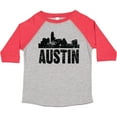 thumbnail image 3 of Inktastic Austin Skyline Grunge Boys or Girls Toddler T-Shirt, 3 of 5