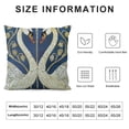 thumbnail image 6 of Jiayy  Tapestry Cushion Cover 2pcs Decorative Sofa Pillowcase Inspired, The Swan (CCOV-Art-WC-SWAN), 6 of 6